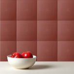 Solid russet brown tile<br><div class="desc">Solid russet brown design</div>