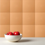 Solid sandy brown pale orange tile<br><div class="desc">Solid sandy brown pale orange design.</div>