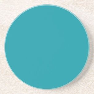 Solid Series---Aqua or Teal coaster