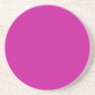 Solid Series---Hot Pink coaster
