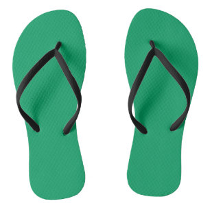 Solid Shamrock Green Jandals