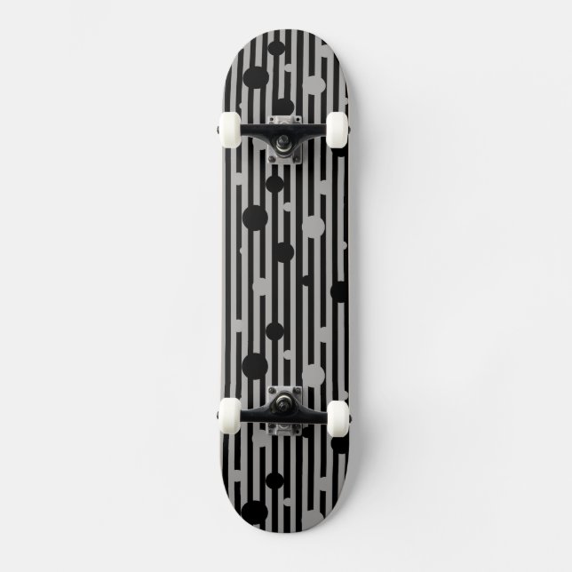 Solid Silver Skateboard (Front)