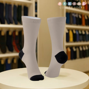 Solid Soft Light Paste Tan Beige Brown Colour Socks