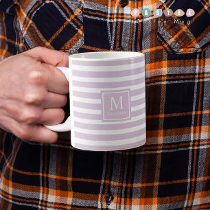 Solid Soft Light Pastel Lavender Violet Purple Coffee Mug