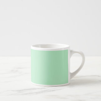 Solid Soft Mint Green Espresso Cup