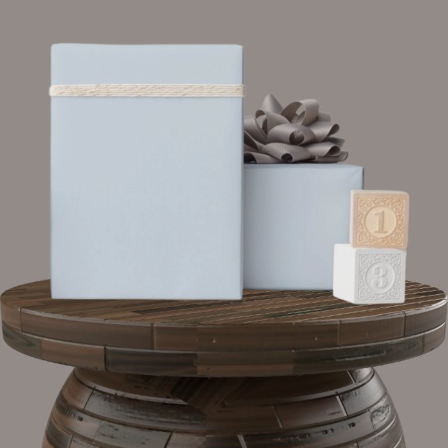 Solid Soft sky Light Pastel Baby Blue Colour Wrapping Paper (Solid Soft sky Light Pastel Baby Blue Color Wrapping Paper)