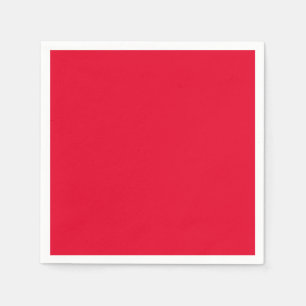 Solid Spanish Red Colour Tone Napkin