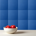 Solid strong blue tile<br><div class="desc">Solid color strong blue design.</div>