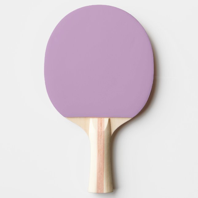 Solid Summer Lilac Colour  Ping Pong Paddle (Front)