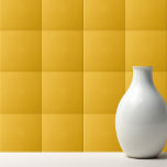 Solid sunflower amber yellow tile<br><div class="desc">Solid sunflower amber yellow design.</div>