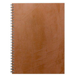 Solid Tangerine Spiral Notebook