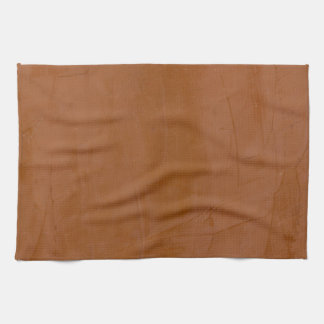 Solid Tangerine Tea Towel