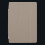 Solid taupe dusty brown iPad pro cover<br><div class="desc">Solid color taupe dusty brown design.</div>