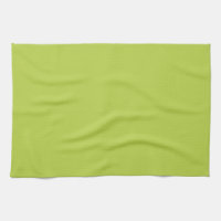 Solid Tender Shoots Green Kitchen Towel