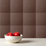 Solid tiramisu dark brown tile<br><div class="desc">Solid tiramisu dark brown design.</div>