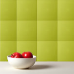 Solid wasabi green tile<br><div class="desc">Trendy simple design in wasabi green solid colour.</div>