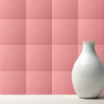 Solid  Watermelon colour plain pink Tile<br><div class="desc">Solid  Watermelon colour plain pink design.</div>