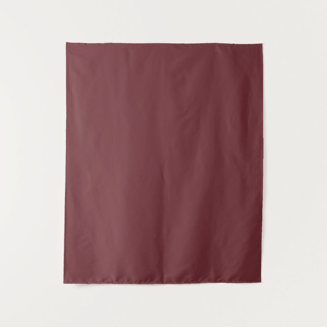 Solid Wine Red Colour Tone Tapestry (Front)