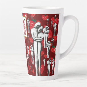 Solida coesione & strawberries Latte Mug