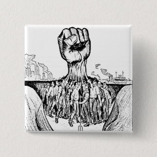 Solidarity 15 Cm Square Badge