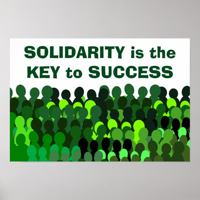 Solidarity poster (Front)
