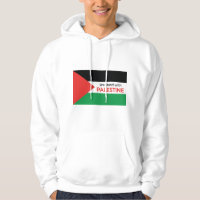 Solidarity Statement: Palestine Flag Hoodie
