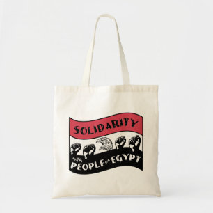 Solidarity with People of Egypt Tote Bag