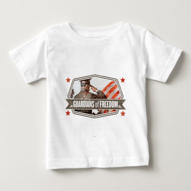 Solider-Guardian of Freedom Baby T-Shirt (Front)