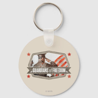 Solider-Guardian of Freedom Key Ring