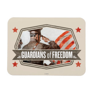 Solider-Guardian of Freedom Magnet