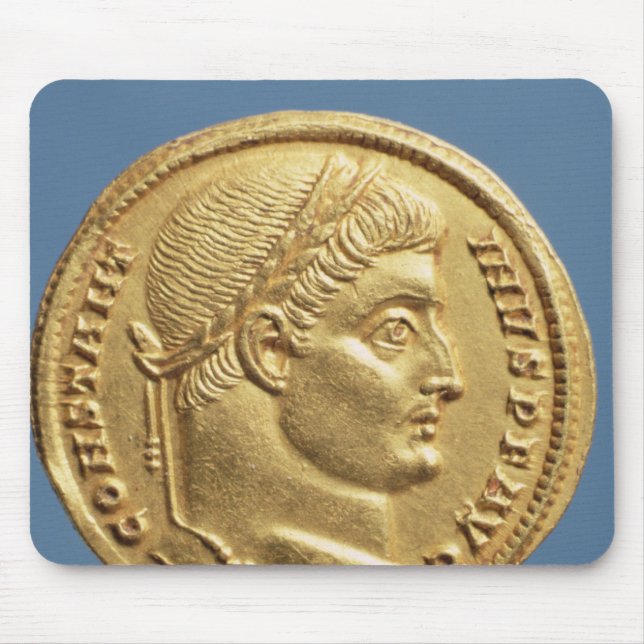 Solidus  of Constantine I Mouse Pad (Front)