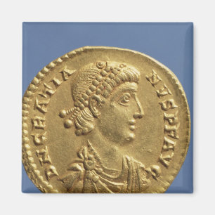 Solidus  of Gratian  draped Magnet