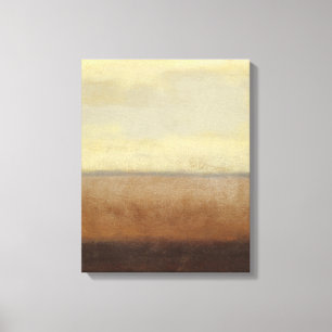 Solitary Desert Landscape by Norman Wyatt Canvas Print