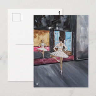 Solitary Grace Painting by Alfred Fox Postcard