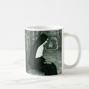 solitary nun coffee mug