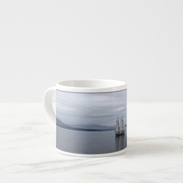 Solitary Sail Espresso Cup (Front Left)