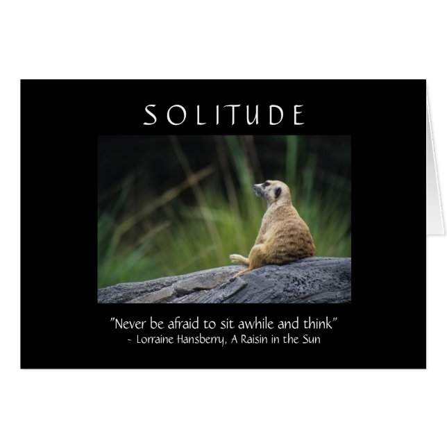 Solitude (Front Horizontal)