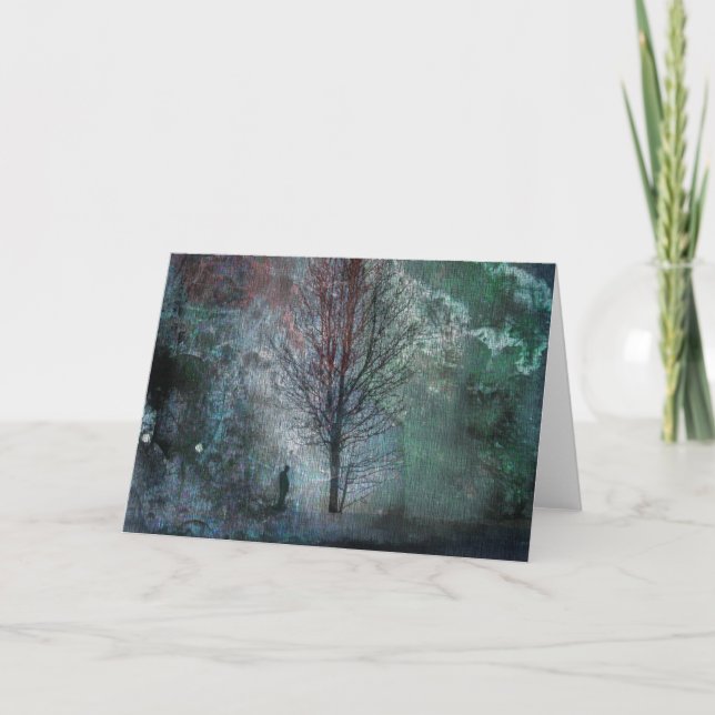 Solitude - Blank Greeting Card (Front)