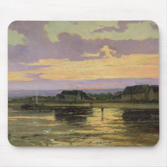 Solitude in the Evening, Morsalines Mouse Pad (Front)