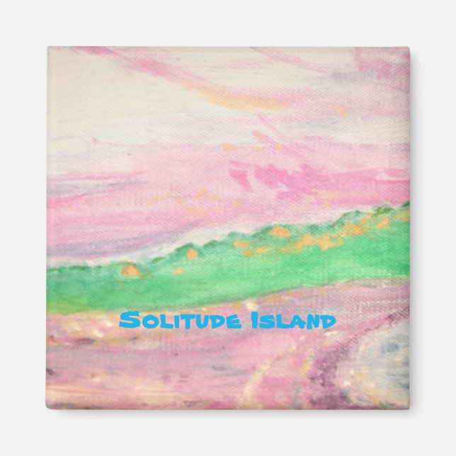 Solitude Island Magnet (Front)