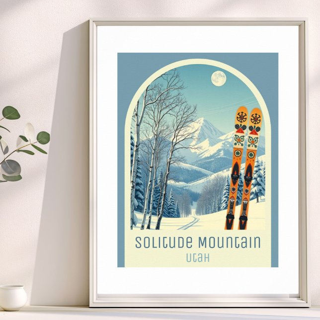 Solitude Mountain Utah ski resort  Poster (Creator Uploaded)