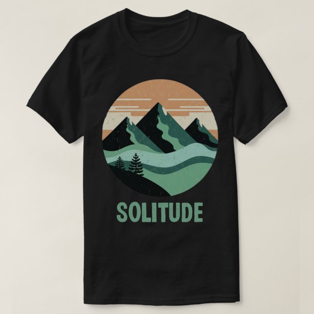 Solitude TShirt (Design Front)