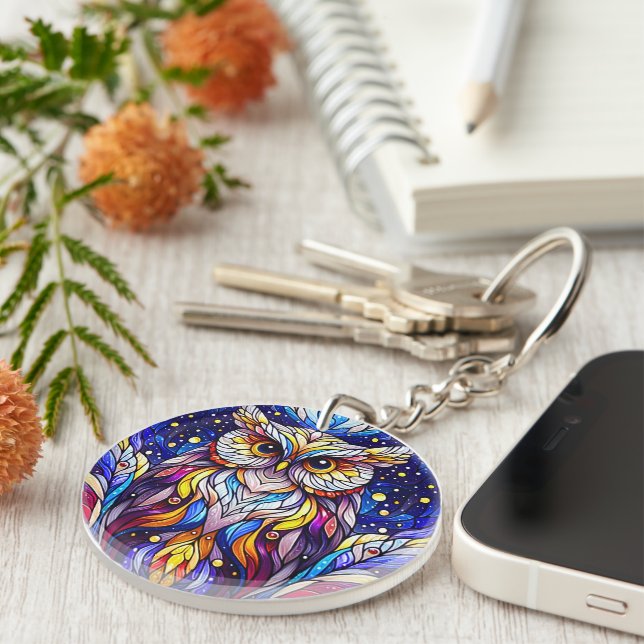 Solitudes Sanctuary A Ceramic Path to Reflection Key Ring (Front Right)