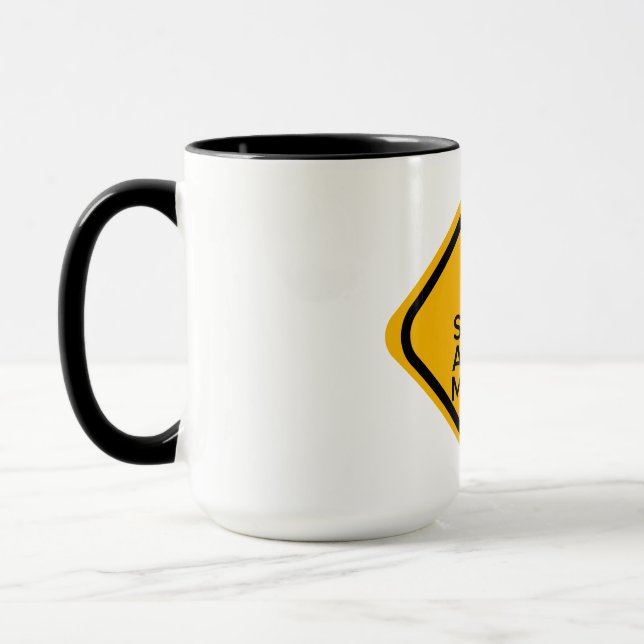 Solo Acoustic Musician Mug Yellow (Left)