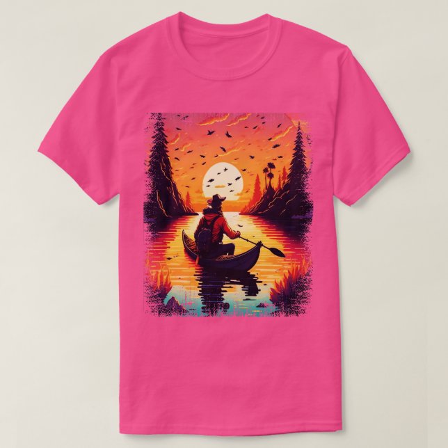 Solo canoeist T-Shirt (Design Front)