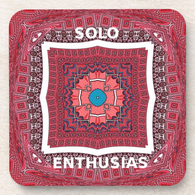 Solo Enthusiasm Coaster (Front)