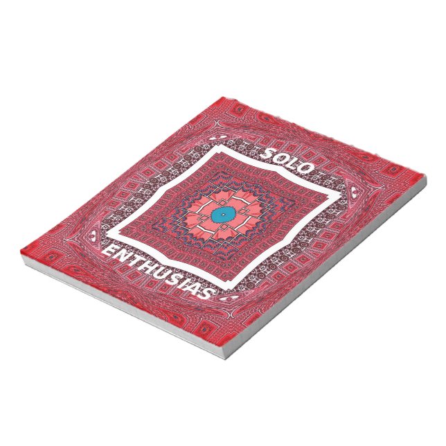 Solo Enthusiasm Notepad (Rotated)