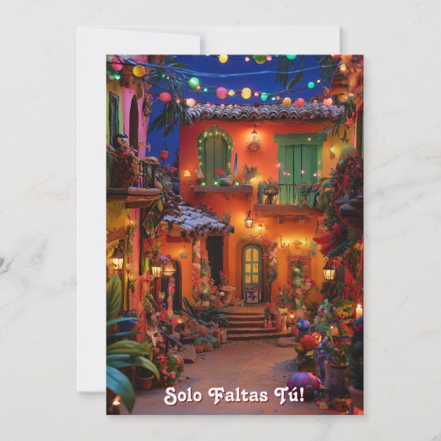 Solo Faltas Tu Holiday Card (Front)