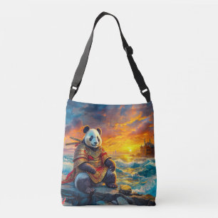 Solo Panda Design By Rich AMeN Gill Crossbody Bag