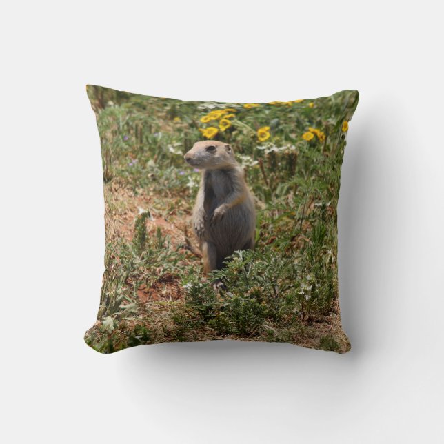Solo Prairie Dog Cushion (Front)